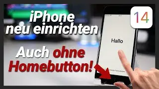 iPhone neu einrichten ohne Home Button & mit alten Daten aus Backup wiederherstellen | IOS 15