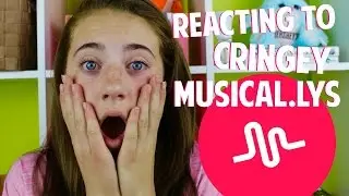 REACTING TO CRINGEY MUSICAL.LYS! WEIRD KID MUSICAL.LYS