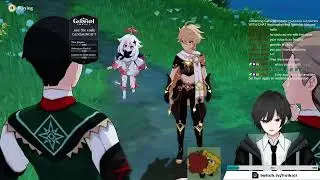 PLAYING GENSHIN WITH CHAT 