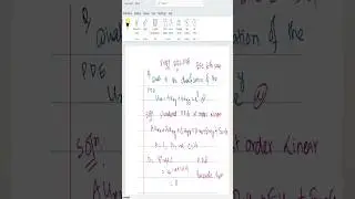 Classification of PDE 🔥 | Bsc 6th Sem PDE PYQP Solution #pde #trendingshorts #trendingreels #pyqp