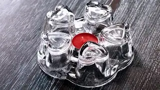 Подставка для чайника со свечкой Сердце
