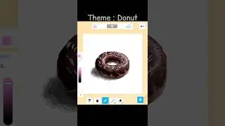 Theme : Donut #roblox #art #drawing #painting #illustration #games #shorts