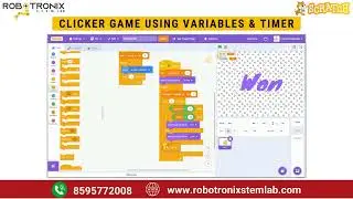 Clicker game using variables & timer