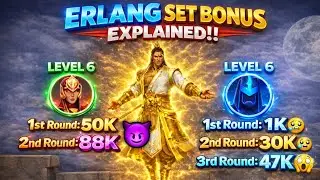 How To Use Erlang's GODLIKE POWER ⚜️ • Best Set For Raid ? • Shadow Fight 3