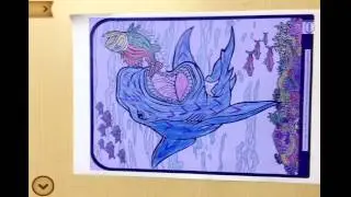 Quiver - Content Preview - Shark Page (Dover Sampler Pack)