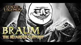 Braum Support can't help me win!!! League of Legends w/ Friends (SURRENDER AT 20)