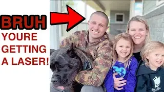 Dude gets tired of plasma, goes to laser