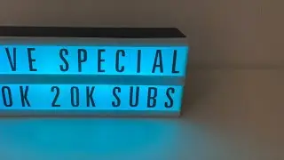 LIVE Special 10K/20K Subs