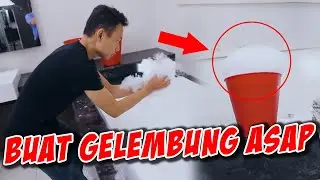 EKSPERIMEN SABUN + DRY ICE!! JADINYA BEGINIII..!