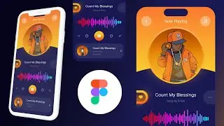 Figma Music App  Design 2024 - Like Spotify UX UI