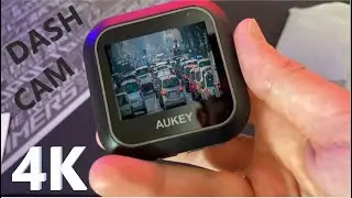 AUKEY Dash Cam 4k Unboxing ITA