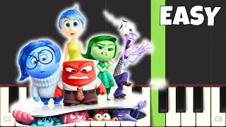 Inside Out 2 Songs on Piano - EASY Tutorial
