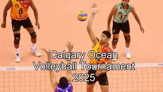 Calgary Ocean Volleyball Tournament 2025| Calgary Blasters Vs Surrey Delta
