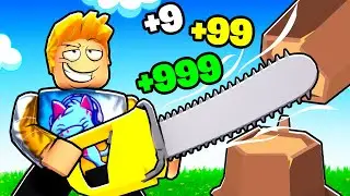 Noob VS Roblox Lumber Jack Simulator
