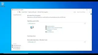 Windows 10 - Enable Bitlocker AES 256