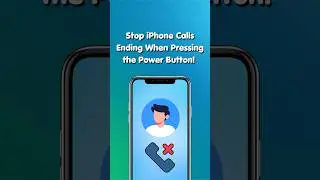Stop iPhone Calls Ending When Pressing the Power Button! #iphonetipsandtricks