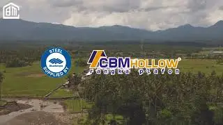 BlueScope CBM Roof Bali - Aerial Drone Production