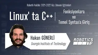 Linux'ta C++ I Fonksiyonlara ve Temel Syntax'a Giriş/ Hafta-2