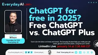 ChatGPT for free in 2025?  Free ChatGPT vs. ChatGPT Plus.