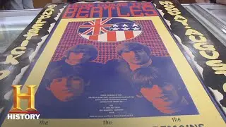 The Beatles Poster from Candlestick Park (Season 6) | Pawn Stars