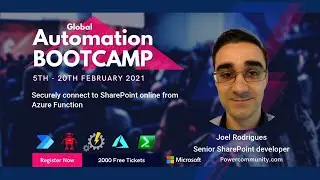 Securely connect to SharePoint online from Azure Function - Azure Integration Bootcamp 2021