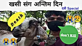 दसैंमा बाख्रोको मासु 😁😭 | Dashain Ma Masu | Nepali Ko Dashain Comedy Vlog | Mask Boy
