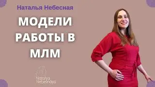 Модели работы в МЛМ