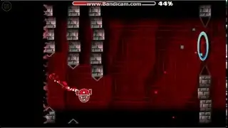 Geometry Dash - Arachnid Temple LvL1 (by me) 97% my luck