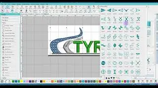 how to make a logo step by  step part 2 Hatch