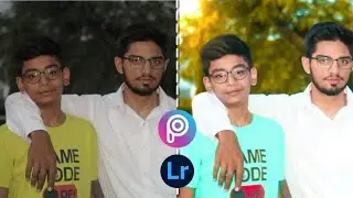 picsart and lightroom amazing photo editing in 5min #picsart #lightroommobile