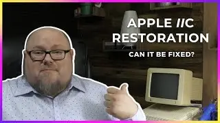 What's the Deal With This Apple IIc!?! Retro Restoration