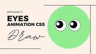 Eyes Animation CSS | Create Eyes with HTML & CSS | Pure CSS | CSS Animation 2023