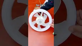 Led Light with Fan & Remote Control #fanlight #lightfan #coolgadgets