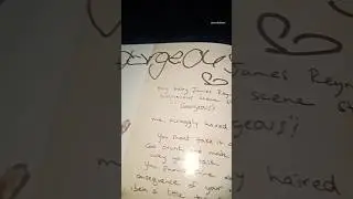#TaylorSwift #Gorgeous #reputation Vol.1 #album #magazine #handwritten #lyrics #ts6 #rep #swiftie