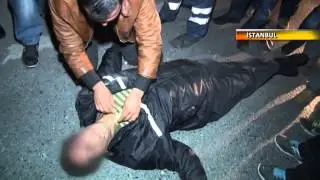 Otobüsün çarptığı vatandaşa ilkyardım rezaleti