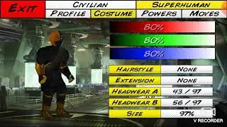 How to create Deathstroke on super City