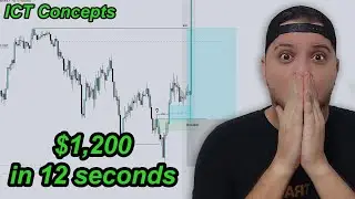 The FASTEST TP I have EVER had under 12 seconds trading ICT Concepts