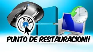 📌Punto De RESTAURACION con Un Solo CLICK!! crear acceso Directo
