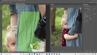 Content aware to remove an unwanted object in Photoshop, clone tool on lighten mode