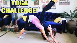 YOGA CHALLENGE! (with Raya)