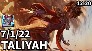 Taliyah Mid vs Sylas - Ranked Master - Patch KR 12.20