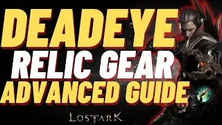 LOSTARK DEADEYE PISTOLEER(HANDGUNNER) RELIC GEAR SET(ENDGAME BUILD) ADVANCED GUIDE