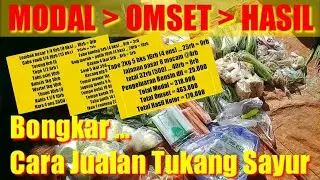 INI CARAKU !!!Cara Menghitung Modal dan Keuntungan | Pedagang sayur keliling