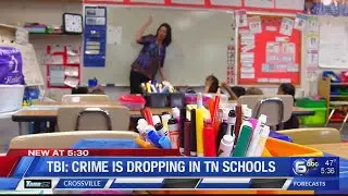 TBI: Crime is down in schools