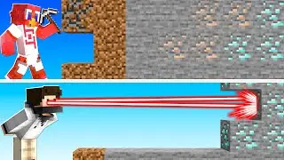Lazer Gözlerle MİNECRAFT Oynamak!