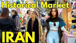 Hijab is not mandatory!Unprecedented coverage freedom|Tajrish Market ایران