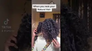 When you rock your natural hair  #naturalhair #4chair #afrohair #twistout #hairoil #naturalhaircare