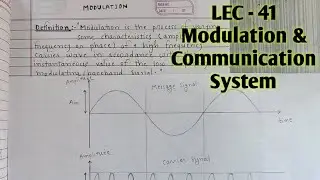 II Modulation and Communication System II With Notes