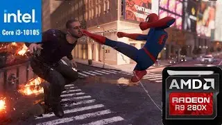 Marvel's Spider Man Remastered R9 280X(I3-10105)