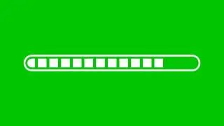 Progress Bar Animation | Green Screen | 4K | 60FPS | Free Download